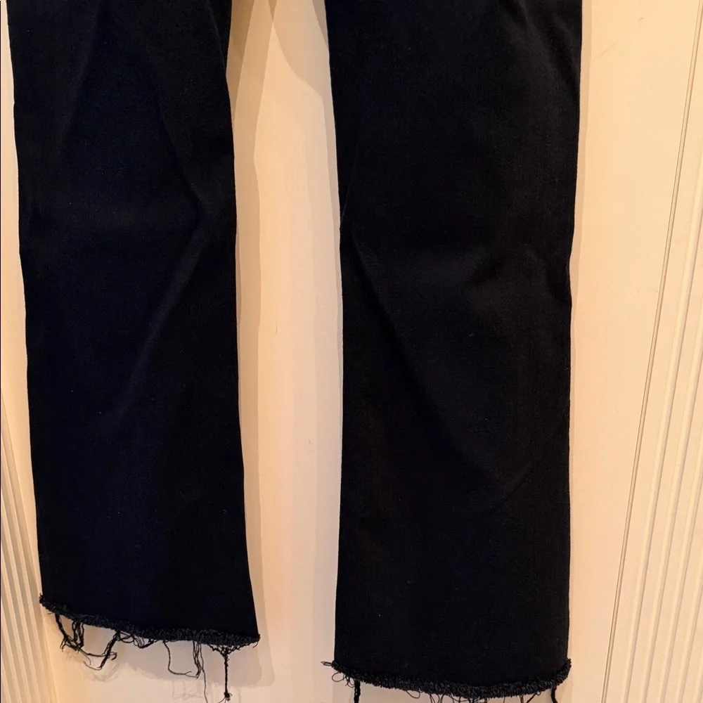 Just Black Women's High-Rise Black Crop Flare Jeans - Picture 9 of 9